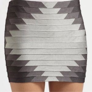 Haute Hippie Bandage Skirt